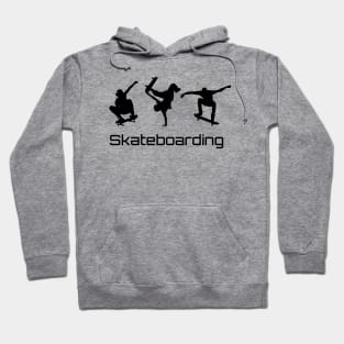 Skateboarding, Skateboarder, Skater Icon Hoodie